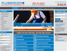 Tablet Screenshot of ploberger.net